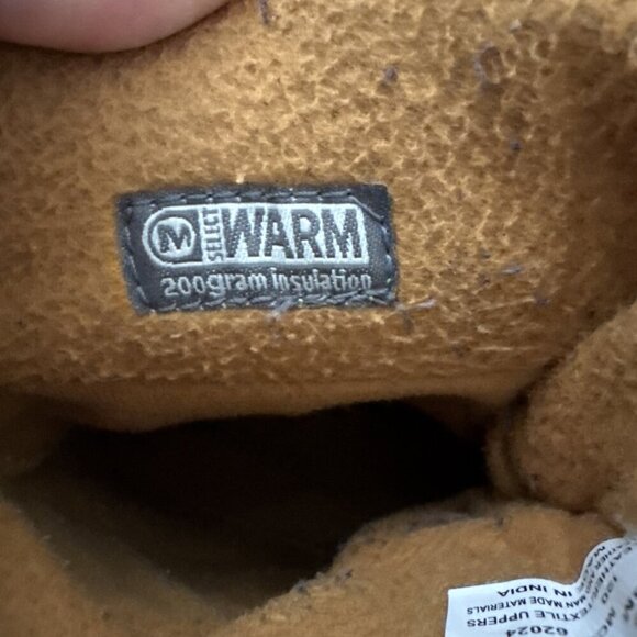 Merrell Boys Snow Bank 2.0 Waterproof Winter Boots, 200 Gram, Size 13M - Picture 8 of 9